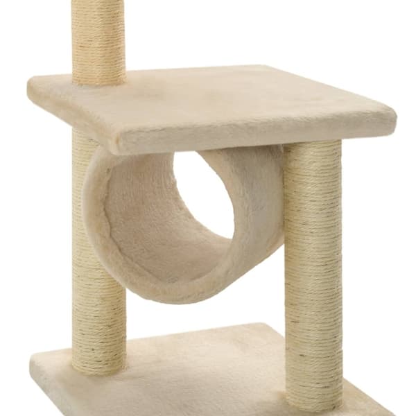 vidaXL kissan raapimispuu sisal-raapimispuilla 65 cm beige Beige beige