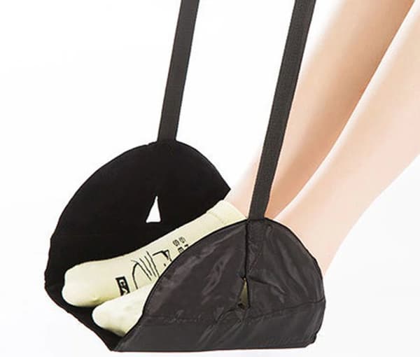 Hängmatta för fötter hängmatta flygplan - COMFY HANGER (Flygresor) Black black