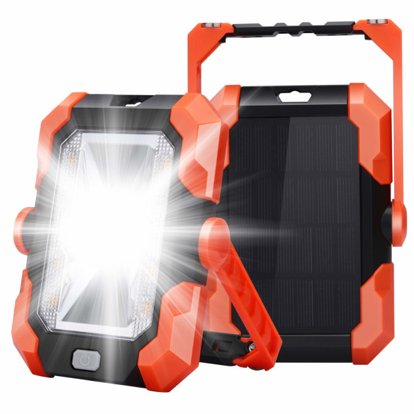 Rechargeable LED Flood Light USB Solar Charging Work Lamp