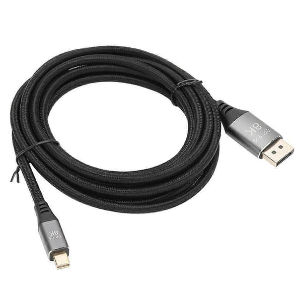 B03053 mini dp till DP-kabel 1.4 Version 8K Högupplöst Kabeladapter 3 Meter