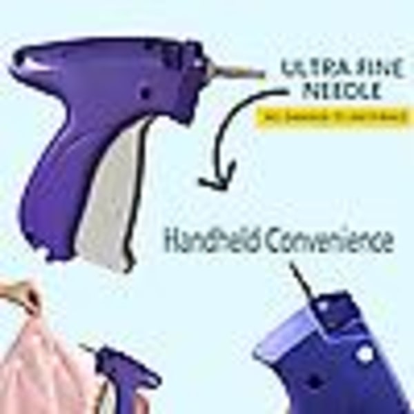 Snabb klädfixare, symaskin, quiltningshäftpistol, mikrosömspistol, mini-sömspistol för kläder, mikromärkningssömverktyg för kläder Blue