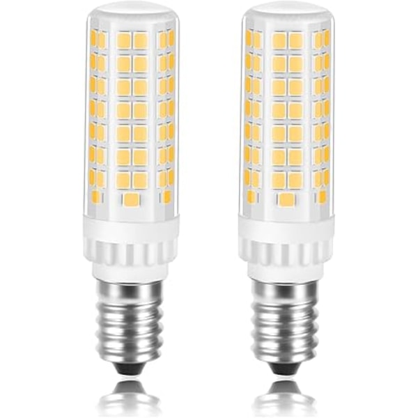 LED-lamppu E14, 7W (vastaa 65W halogeenilamppua) Lämmin valkoinen 3000K 700LM Pieni Edison-kierre, ei himmennettävä, välkkymätön AC 220-240V 6 kpl