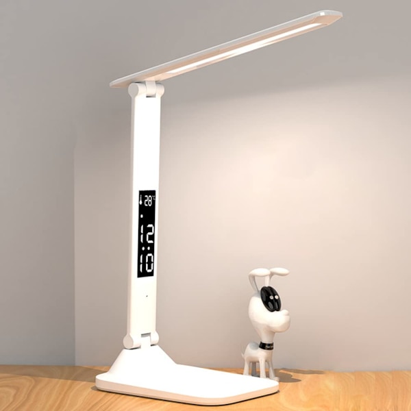 Oppladbar leselampe, berøringsdimmer LED med 3 lysstyrker