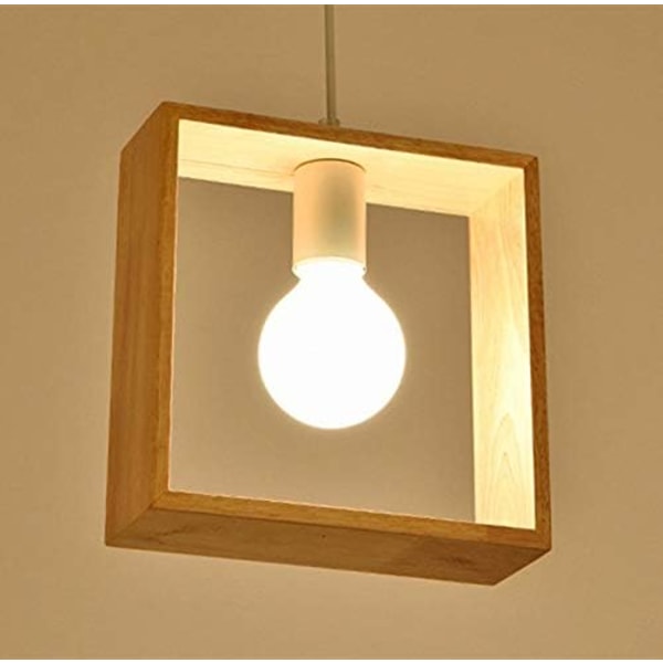 E27 Creative hänglampor (fyrkantig, glödlampa ingår ej)