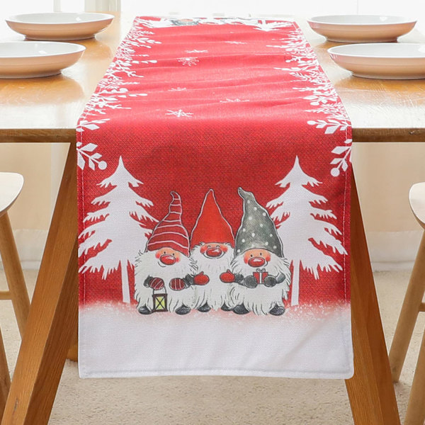 Julbordstablelöpare, Jultomte Juldekor, 13 x 69 tum