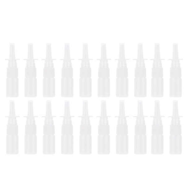 20 stk kosmetiske reisebeholdere nesefine sprayere nesesprayflaske nesespray tomme flasker mist nesesprayflaske