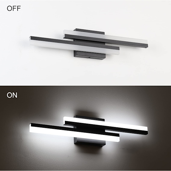 LED-badrumsbelysning 14W kall vit 6000K, 55cm