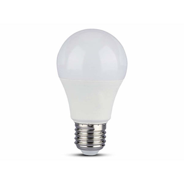 10-pack E27 9W A60 LED-lampor - Varmvitt ljus 4000K - 806 Lumen