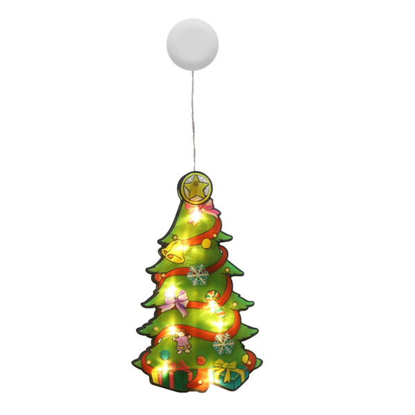 Julbelysning, LED-sugkopp Julbelysning (Inget batteri)