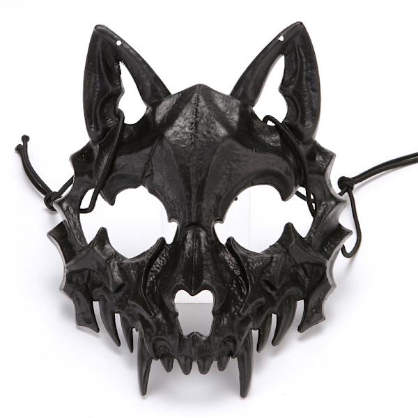 Halv ansi varulv maske Halloween fest rollespil maske egnet til Halloween jul karneval