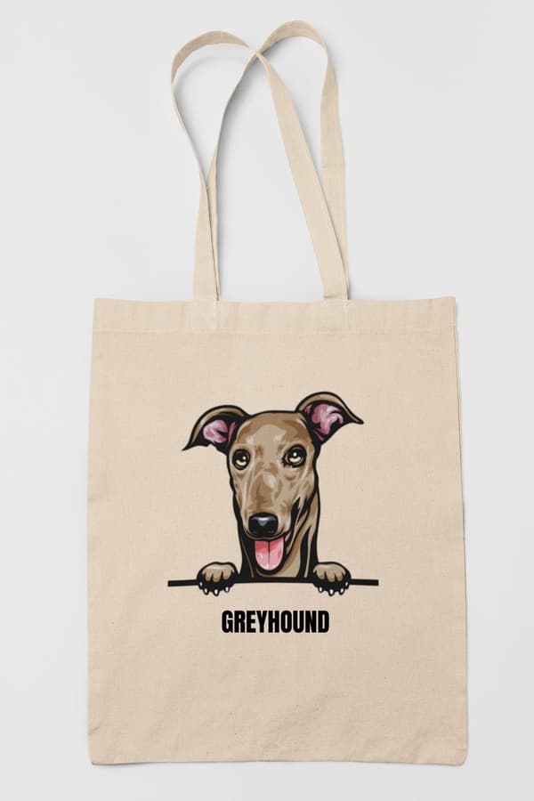 Greyhound-kangaskassi koiran ostoskassi Kangaskassi Luonto Nature one size