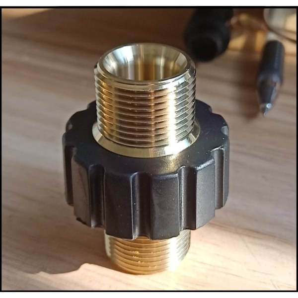 Dysenadapter til højtryksrenser M22 x 1,5 mm