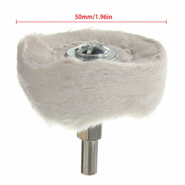 4 st vita polerhjul mopp polerhjul