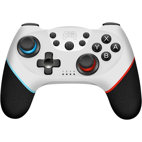 [2023 Ny Version] Controller til Switch, Trådløs Pro Controller til Switch/Switch Lite, Switch Fjernbetjening Controller Gamepad Joystick