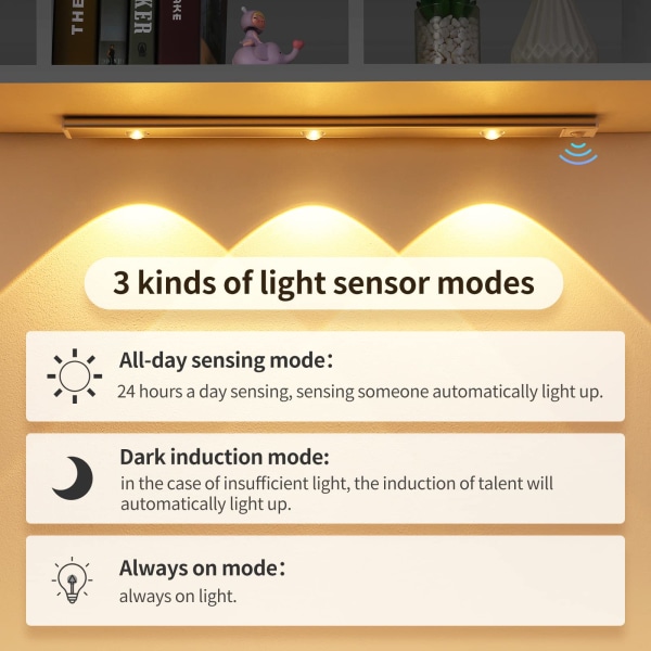 Under Cabinet Lights LED Motion Sensor Light  (15.74in/40cm)