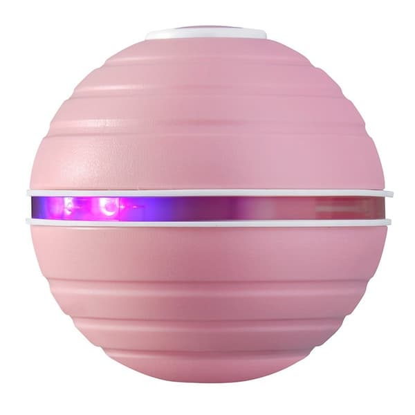 2-i-1 Automatisk Kattelegetøjsbold med Laserpointer - Interaktiv Underholdning til Kæledyr Pink Pink 100