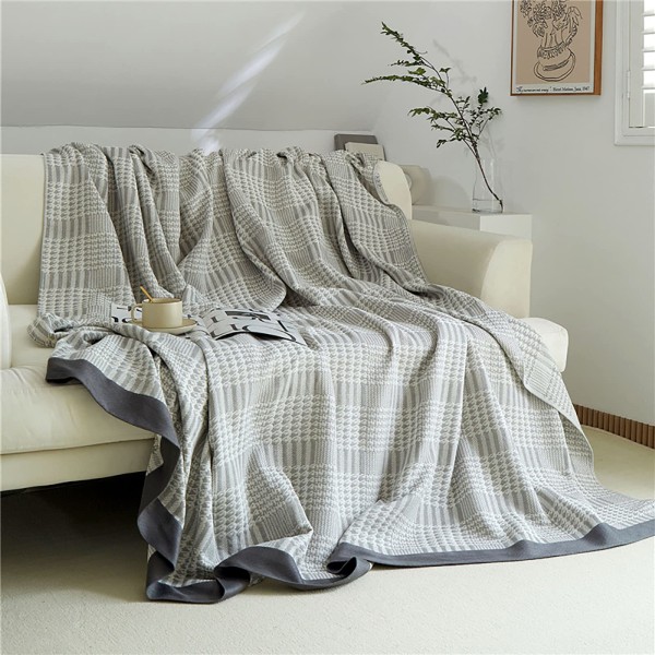 Cooling Blanket, Breathable Bamboo Fiber Blanket-200cm×230cm