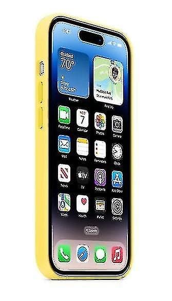 Silikonecover til iPhone 14 P Canary Yellow