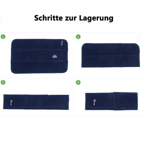 Uppblåsbar kudde, 2-pack, campingkudde, resekudde, lättviktskudde