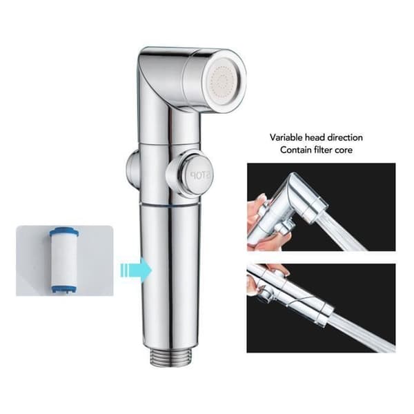 Bidet Sprayhode - Erstatning for Bidet Vaskehode - Hvit - Abs BIDET