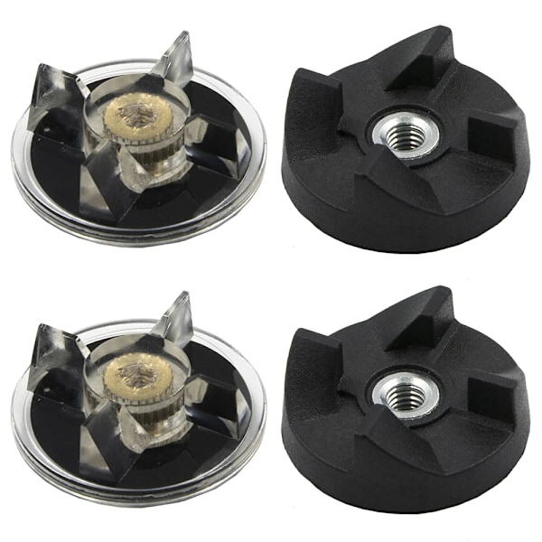 2 Par Clutch-baser og Blader for 250W 600W 900W Bladgir Blender Juicer Tilbehør