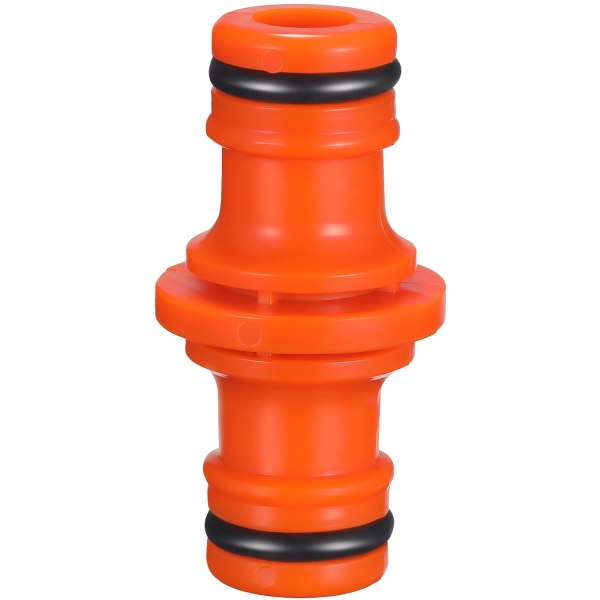 6 kpl kaksoisurospuolinen letkuliitin (oranssi)