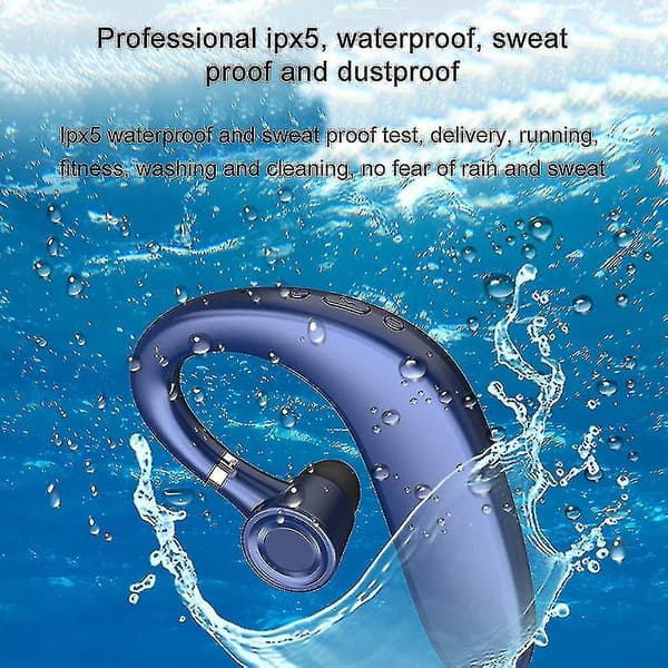 Bluetooth-headset, trådlöst Bluetooth-headset V5.0 35 timmars samtalstid Handsfree-hörlurar