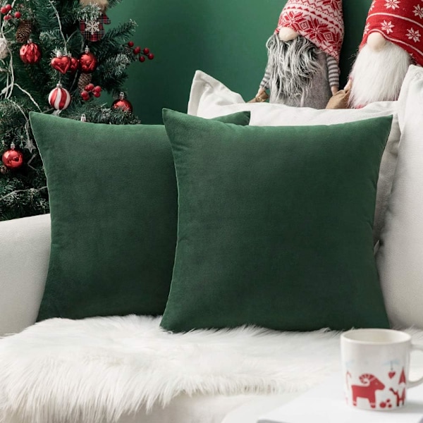 Pute 45x45cm Putetrekk til stue Sofa Soverom Sett med 2 for hverdagslivet
