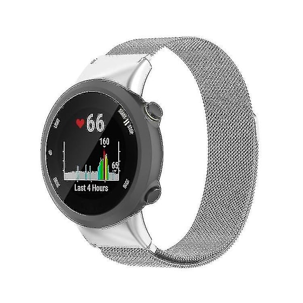 Garmin Forerunner 45 / 45s / Swim 2 -vaihtohihna, milanese-ranneke