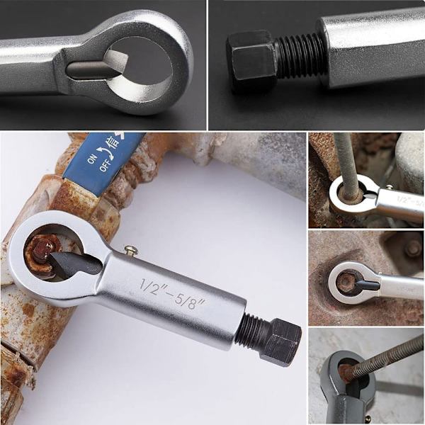 3 st metallmutterdelare 9-12mm/12-16mm/16-22mm