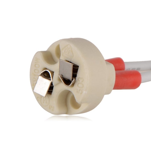 6-pack MR16 lamphållare, 16 cm kontaktadapter