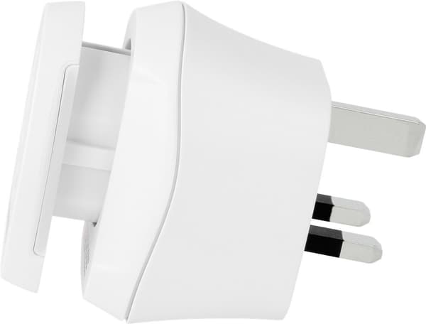 Adapter Combo Verden til Storbritannien White 107