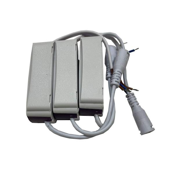 3x Transformatordrivr 18W-24W DC, multispänningsingång 85-265V Ac