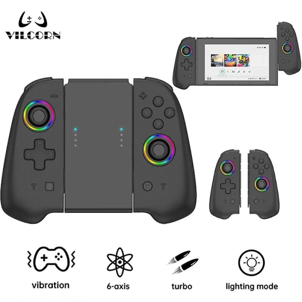 Trådløs (l/r) Joypad-controller til Nintendo Switch / Oled Gamepad Joysticks Con med tilpasset udgave Crossing