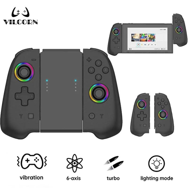 Trådløs (l/r) Joypad-kontroller for Nintendo Switch / Oled Gamepad Joysticks Con med tilpasset utgave Crossing