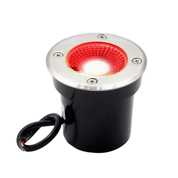 3W 12V P67 Vedenpitävä Maisemavalo (RGB) Punainen Valo