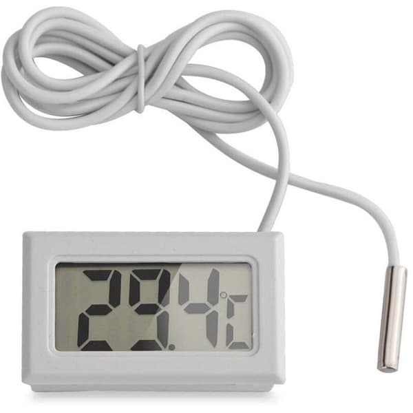 LCD Digital Termometer Mini Temperaturmätare Probsensor Digital LCD Termometer YYV