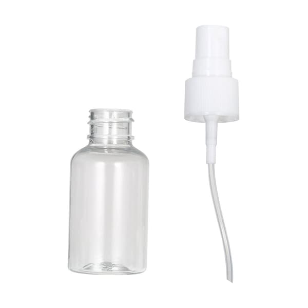 3x Plastsprayflaskor - 10 ml Transparent transparent