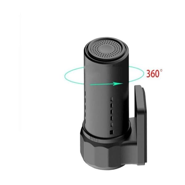 1080P WiFi Dash Cam 170 Wide Angle Loop-opptak