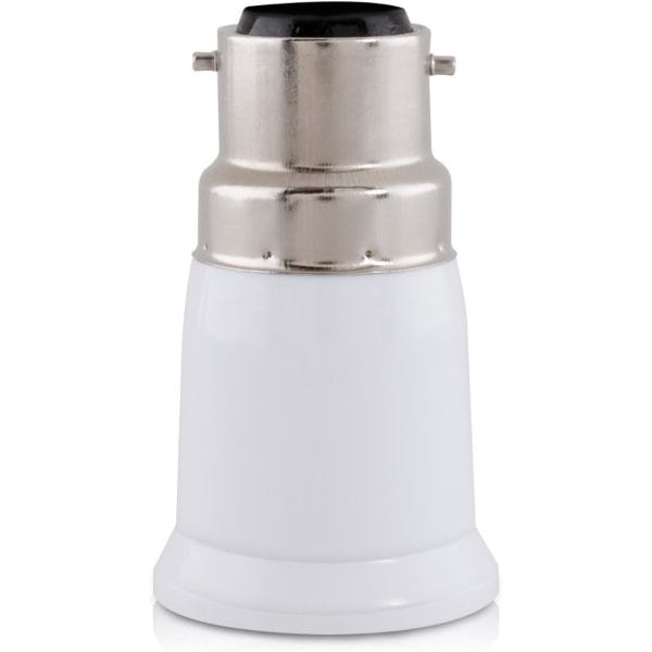 4x Sockeladapter - B22 till E27 Sockelomvandlare