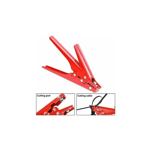 HS-519 Kabelbinderværktøj, Kabelbinderpistol, Bærbart Trådtang Hurtig Bundthåndtering Håndværktøj til 2,4-9,0 mm² Nylon Kabelbindere