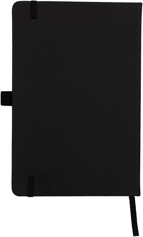 A5 Notesbog Skriveblok Ny Linjeret Hardback Journal Notesbog Dagbogsblok Black