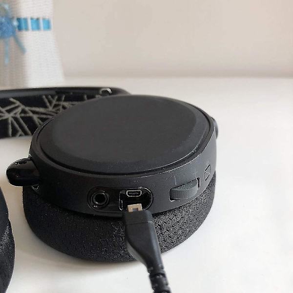 Flexibel stereo-spelheadsetkabel för Steelseries Arctis 3/5/7 Pro-spelheadset
