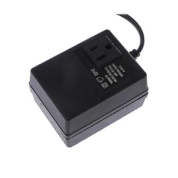 200W AC 220V til 110V Step Down Transformator Konverter Reise Strøm EU Plugg Adapter Hwy