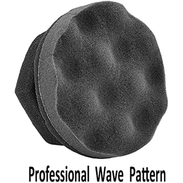 2-pack Stora Däckglans Applikator Pads, Återanvändbara Hex-Grip Applikator Pads