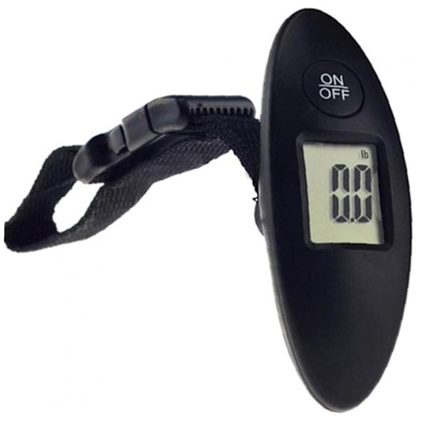 Bärbar 40kg/100g Digital Bagagevåg Elektronisk Precision Resväska Vågskala Handhållen Resväska Vägning