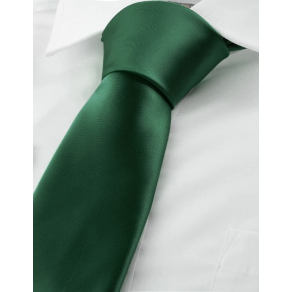 Herr slipsar enfärgad slips för män bröllop affärer formella slipsar