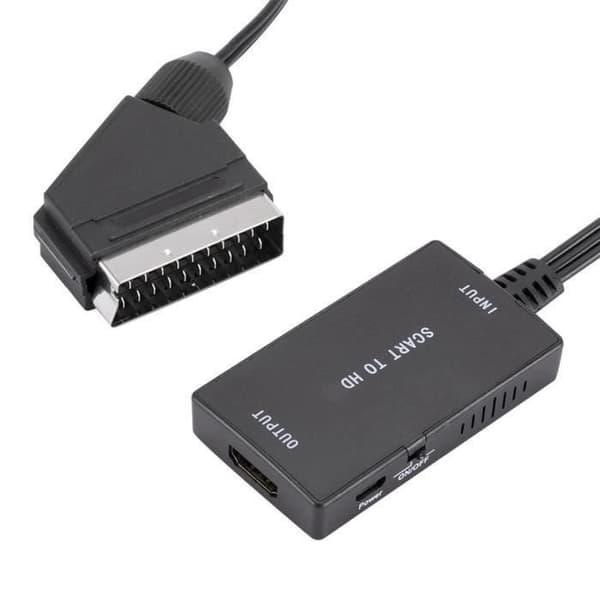 SURENHAP Scart - HDMI-sovitin HD-ulostulolla ja kaapelilla
