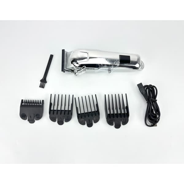 Professionell djurhårstrimmer silver Silver 380