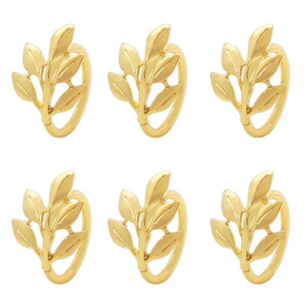 6 Pieces Napkin Rings